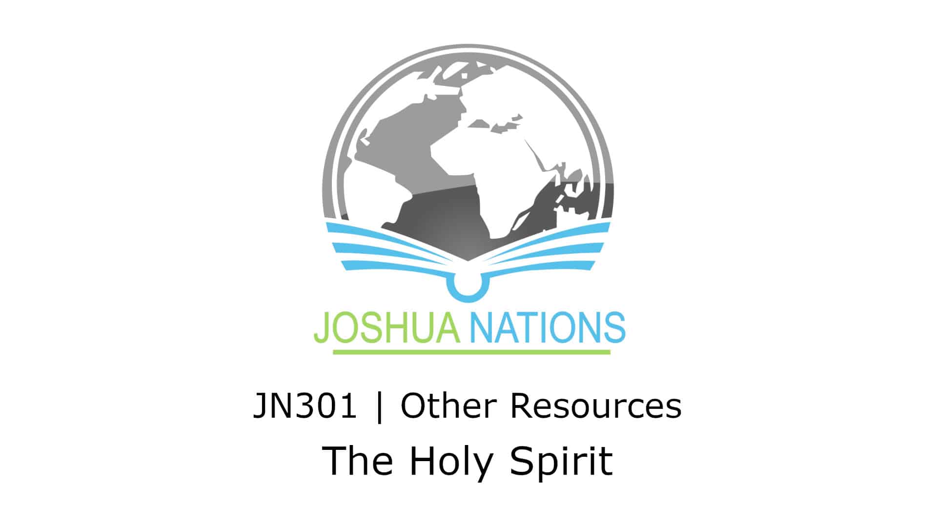 JN301 The Holy Spirit