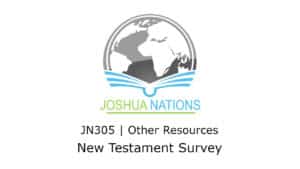 JN305 - New Testament Survey