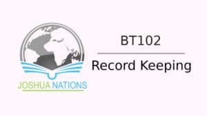 BT102 | Record Keeping